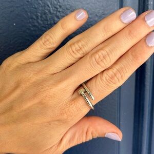 Just enn cl0uu ring - Silver size 9